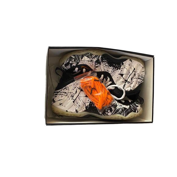 Nike Air Foamposite One Shattered Backboard 2019 Black/white/ Men’s Size 8.5 US - Picture 10 of 11